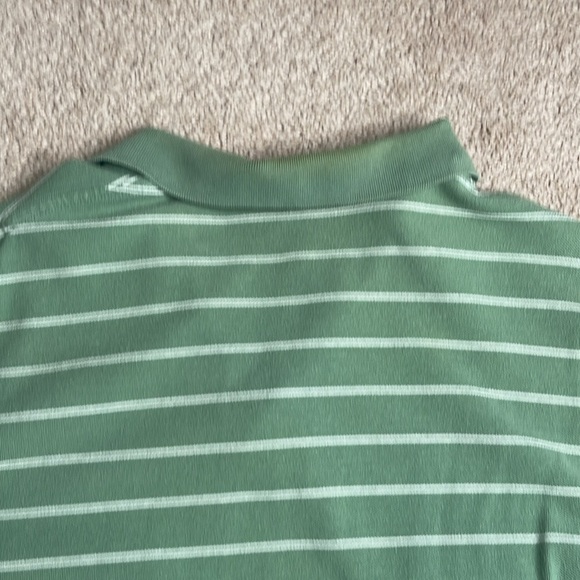 Polo Ralph Lauren Green Striped Polo Shirt - Picture 6 of 6